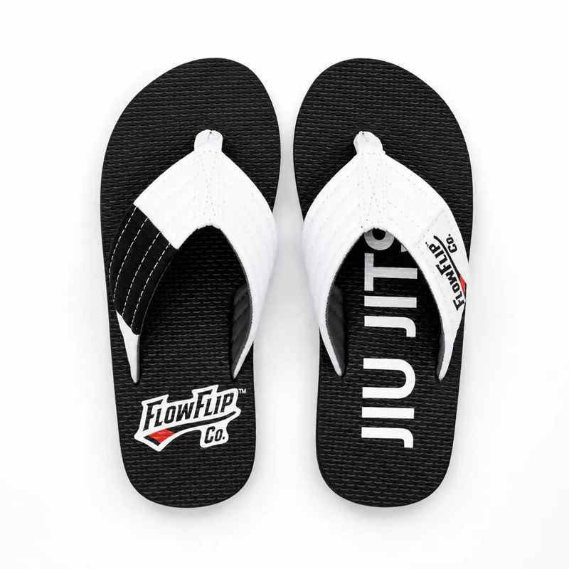 Flowflip White Belt BJJ flip flops Original